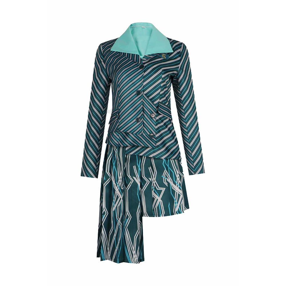 Wicked Elphaba grün Uniform Cosplay Outfits