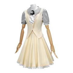 Wicked: For Good 2025 Glinda gelb Uniform Cosplay Kostüm