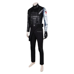 Winnersolder schwarz Kostüm Set Thunderbolts Bucky Bames Cosplay Outfits