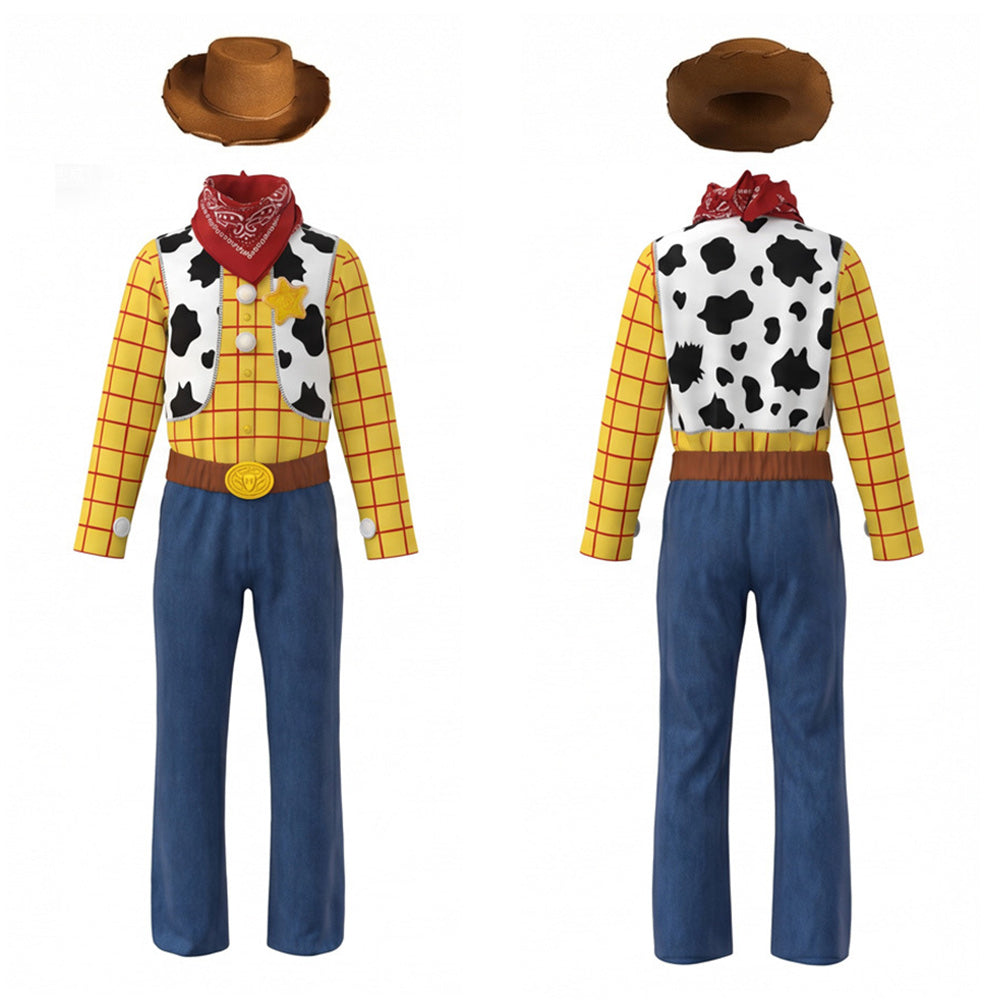 Woody Kostüm Set Toy Story Woody Cosplay Outfit