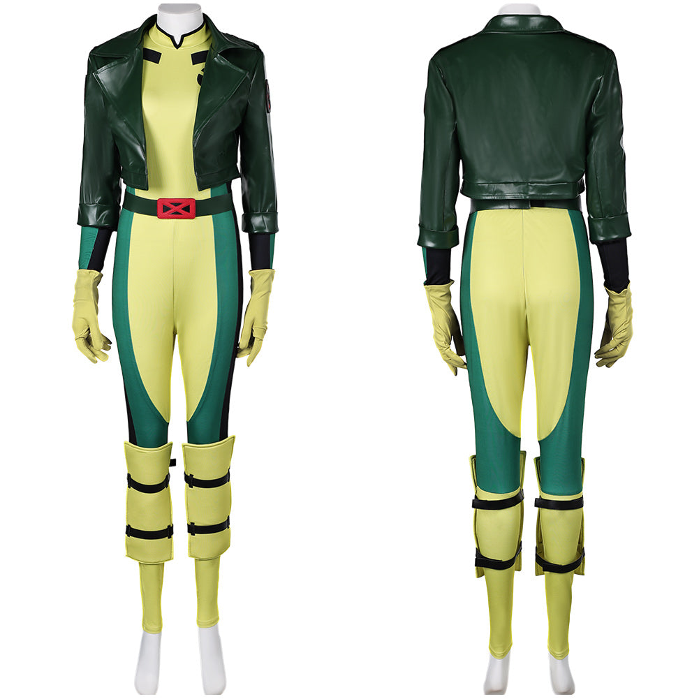 X-Men '97 Rogue Jumpsuit Cosplay Kostüm Outfits