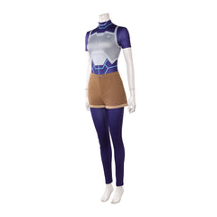 Zoe Thompson blau Kostüm Set Invincible Tech Jacket Cosplay Outfit