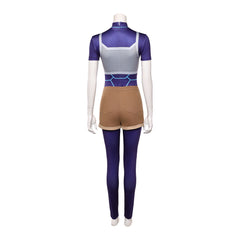 Zoe Thompson blau Kostüm Set Invincible Tech Jacket Cosplay Outfit