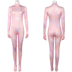 Zoey bunt Overall KPOP Demon Hunters Zoey Jumpsuit Cosplay Kostüm