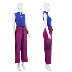 Zombies Addison Kostüm Zombies Addison Wells blau Cosplay Outfits