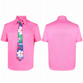 Zoomania 2025 Nick Wilde rosa Hemd Zootopia Nick Cosplay Outfits