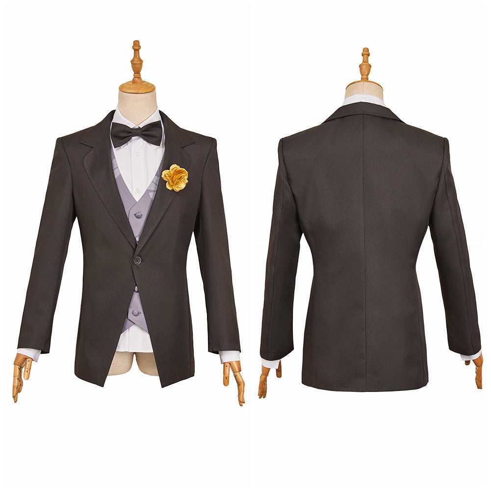 Zootopia 2025 Nick Wilde schwarz Anzug Zoomania Nick Cosplay Outfits