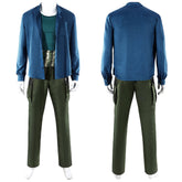 Zorro blau Outfit One Piece Roronoa Zoro Cosplay Kostüm