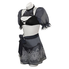 NieR:Automata YoRHa No.2 Sexy Bikini Damen Sommer 3tlg. Bademode