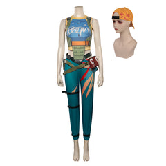 Valorant Raze Cosplay Kostüm Halloween Karneval Outfits