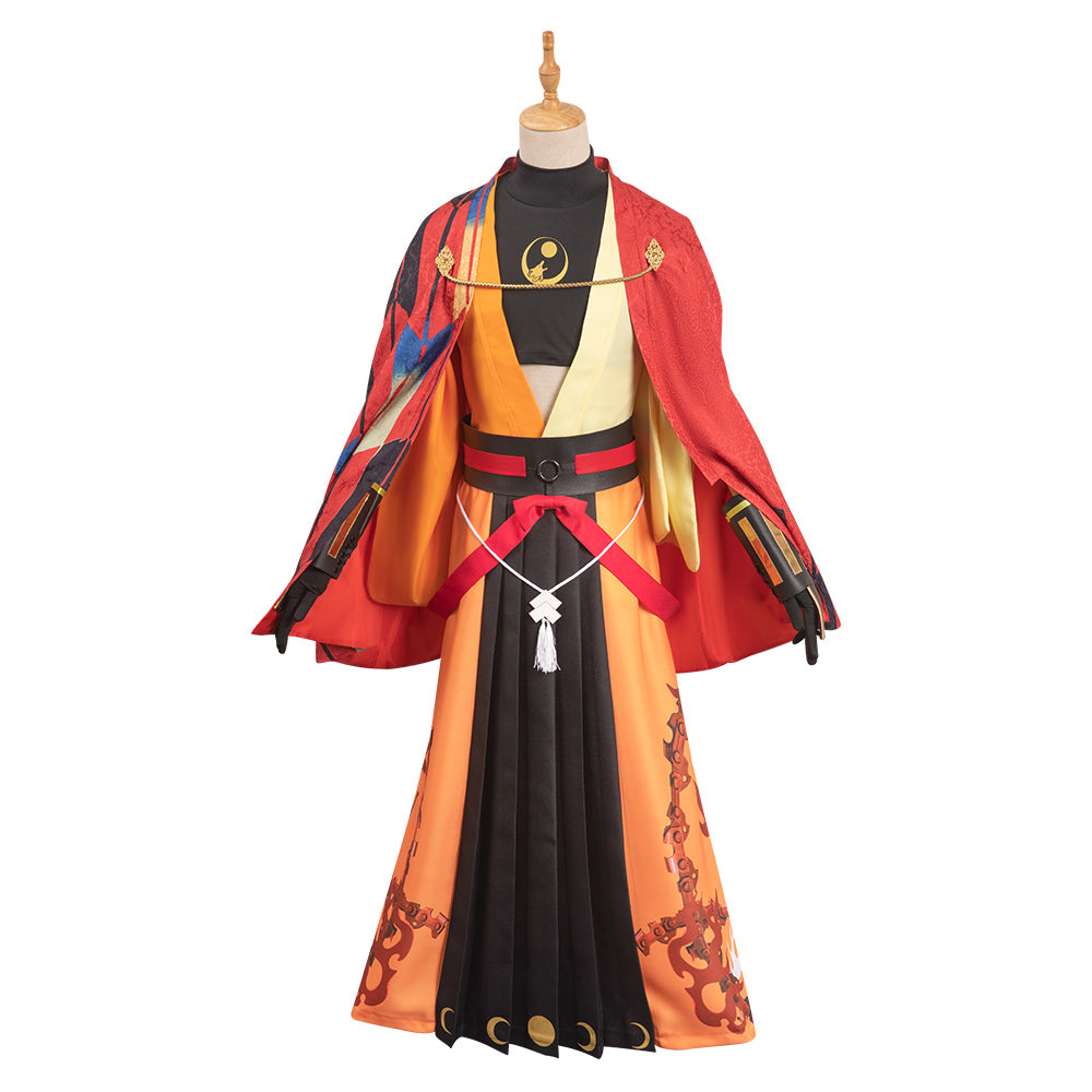 Chainsaw Man Denji Inukami Hyakki Yakou originelle Kimono Cosplay Kostüm Cossky®