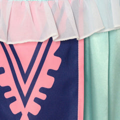 Nefertari Vivi Kleid One Piece Kostüm Cosplay Halloween Karneval Outfits