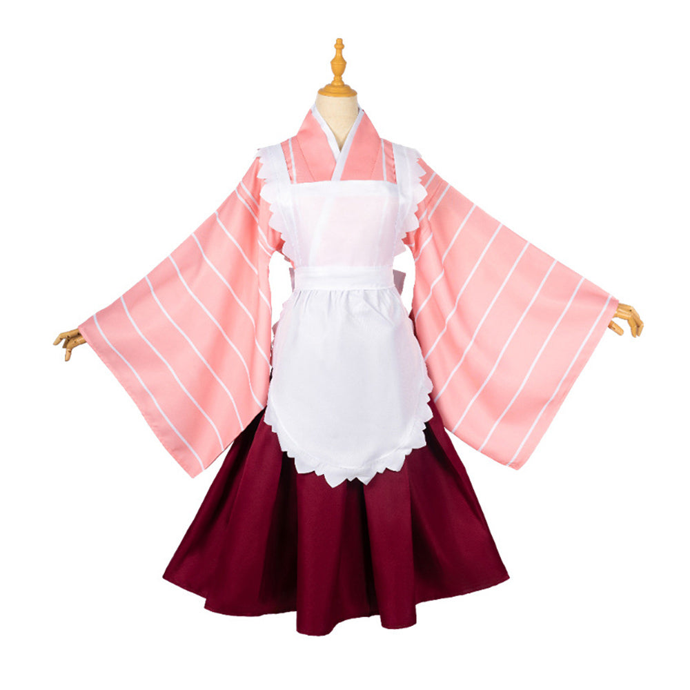 Miss Kobayashi‘s Dragon Maid Cosplay Tooru Kostüm Halloween Karneval Kleid