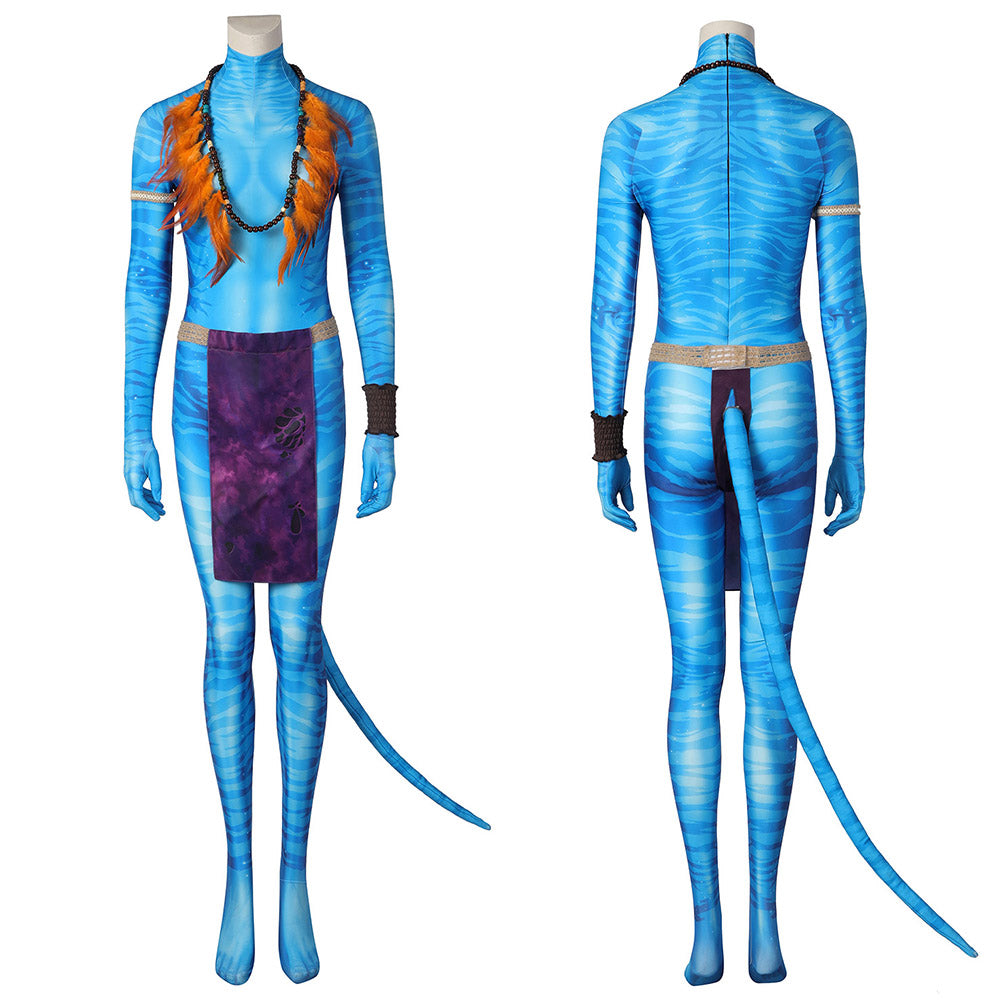 Avatar: The Way of Water Neytiri Bodysuit Cosplay Halloween Karneval Jumpsuit