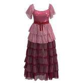 Harry Potter Hermine Granger Cosplay Kostüm Halloween Karneval Ballkleid