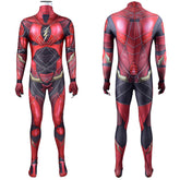 The Flash Barry Allen Overall Cosplay Jumspuit Halloween Karneval Outfits