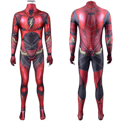 The Flash Barry Allen Overall Cosplay Jumspuit Halloween Karneval Outfits