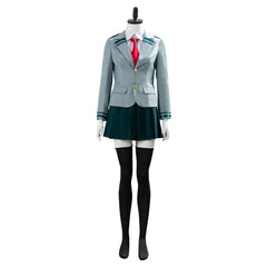 Boku No Hero Academia BNHA Tsuyu Schule Uniform Cosplay Kostüm