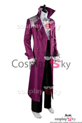 Prince Rogers Nelson Purple Rain Coat Full Set Kostüm Cosplay Lila