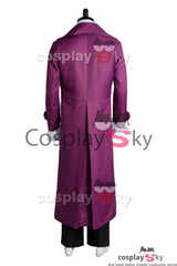 Prince Rogers Nelson Purple Rain Coat Full Set Kostüm Cosplay Lila