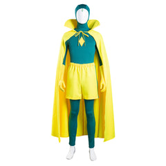 Vision Jumpsuit WandaVision Vision Cosplay Halloween Karneval Kostüm