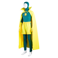 Vision Jumpsuit WandaVision Vision Cosplay Halloween Karneval Kostüm