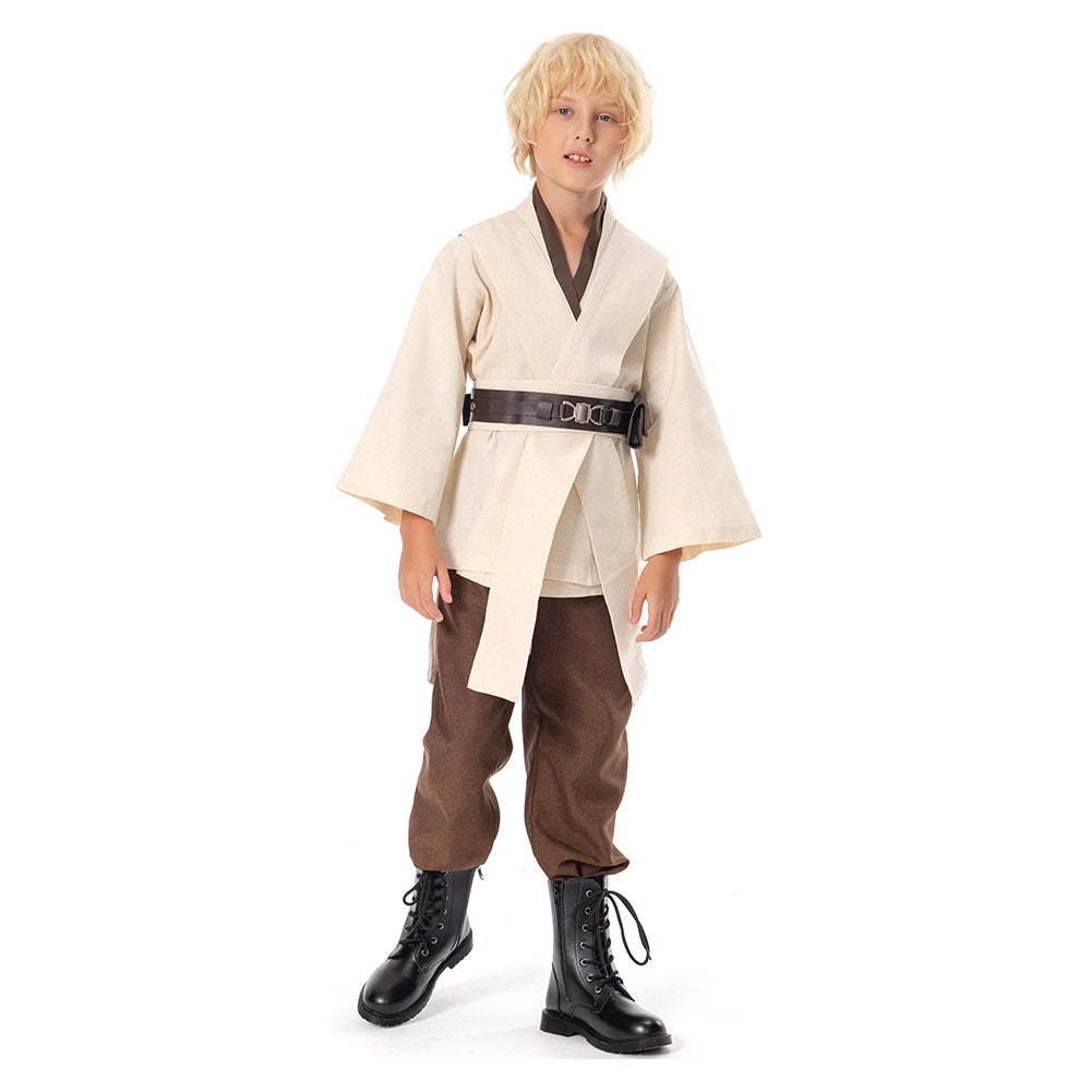 Jungen Kinder Kenobi Jedi Cosplay Kostüm Kind Version