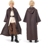Jungen Kinder Kenobi Jedi Cosplay Kostüm Kind Version