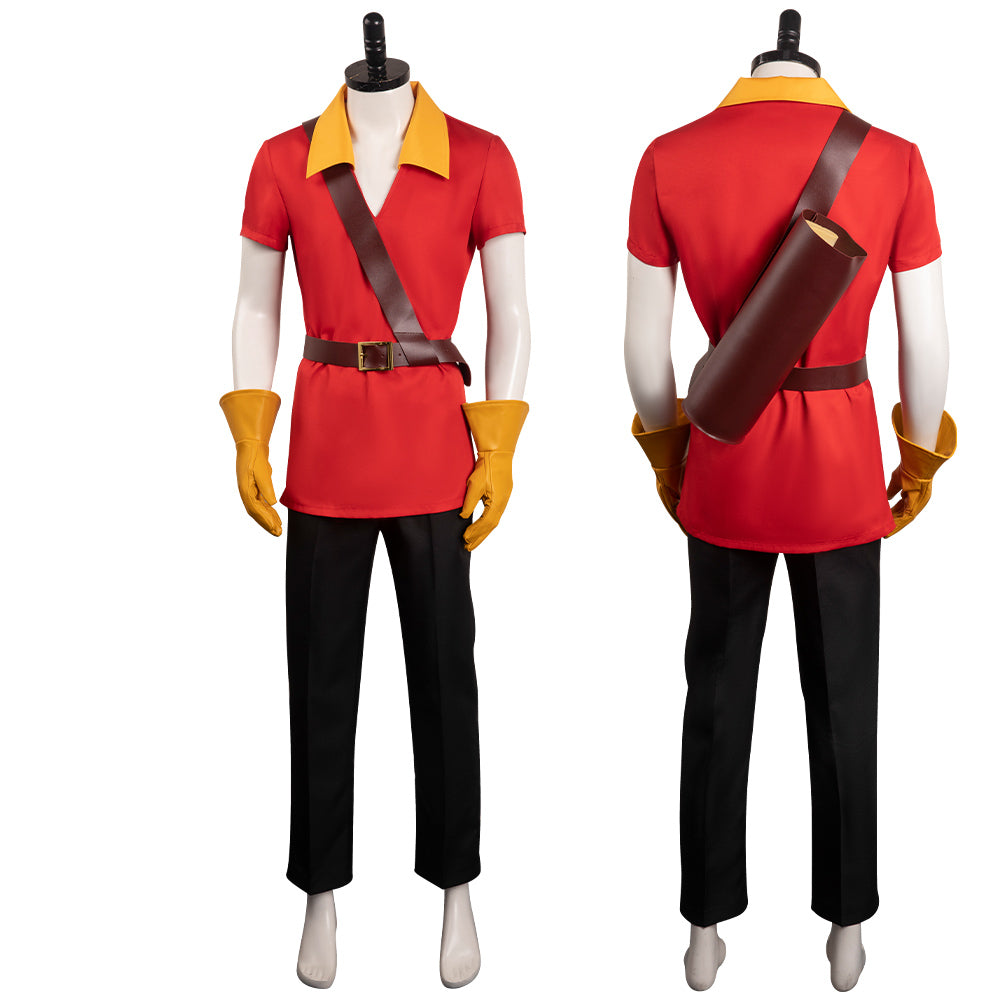 Die Schöne und das Biest Gaston Kostüm Cosplay Halloween Karneval Outfits