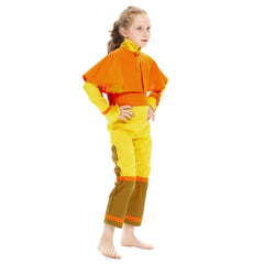 Kinder Jungen Aang Kostüm Avatar – Der Herr der Elemente Aang Cosplay Halloween Karneval Kostüm