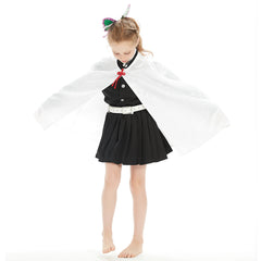 Blade of Demon Destruction Tsuyuri Kanawo Cosplay Kostüm Uniform für Kinder