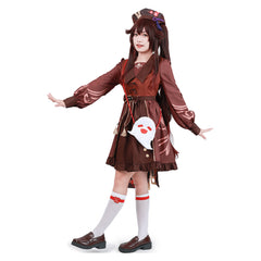 originelle Hutao Lolita Kleid Genshin Impact Cosplay Kostüm