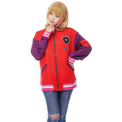 Wonder Egg Priority Rika Kawai Jacke Cosplay Halloween Karneval Kostüm