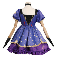 Genshin Impact Mona HEXE Cosplay Kostüm Halloween Karneval Outfits