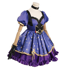 Genshin Impact Mona HEXE Cosplay Kostüm Halloween Karneval Outfits
