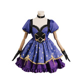 Genshin Impact Mona HEXE Cosplay Kostüm Halloween Karneval Outfits