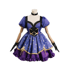 Genshin Impact Mona HEXE Cosplay Kostüm Halloween Karneval Outfits