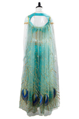 Aladdin Prinzessin Jasmin Kleid Cosplay Kostüm