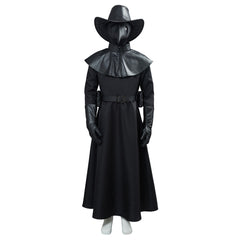 Kinder Plague Doctor Cosplay Steampunk Halloween Outfits Pestdoktor Halloween Karneval Kostüm