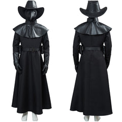 Kinder Plague Doctor Cosplay Steampunk Halloween Outfits Pestdoktor Halloween Karneval Kostüm
