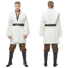 The Last Jedi Obi Wan Kenobi Cosplay Kostüm Version B Weiß