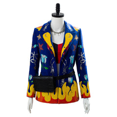 Harley Quinn Suit Birds of Prey Cosplay Jacke Kostüm