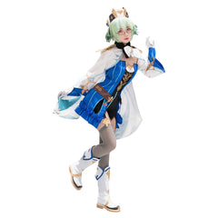 Genshin Impact Sucrose Cosplay Kostüm Outfits Halloween Karneval Suit