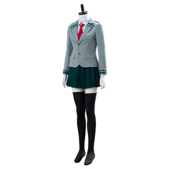 Boku No Hero Academia BNHA Tsuyu Schule Uniform Cosplay Kostüm