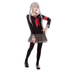 Super DanganRonpa 2 Peko Pekoyama Cosplay Kostüm