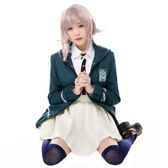 Danganronpa 2 Chiaki Nanami Cosplay Kostüm Uniform Jacke Halloween Karneval Mantel