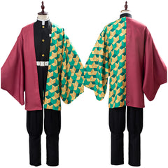 Giyuu Tomioka Blade of Demon Destruction Cosplay Kostüm Halloween Karneval Outfits