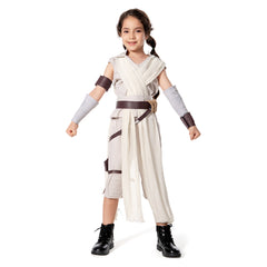 Kinder The Rise of Skywalker Rey Cosplay Kostüme Halloween Karneval Outfits