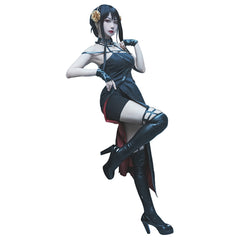 SPY×FAMILY Yor Forger Cosplay Kostüm Outfits Halloween Karneval Kleid