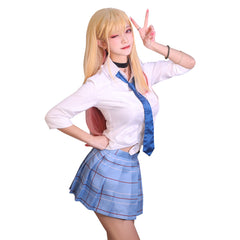 My Dress-Up Darling Marin Kitagawa Cosplay Kostüme Outfits Halloween Karneval Schuluniform